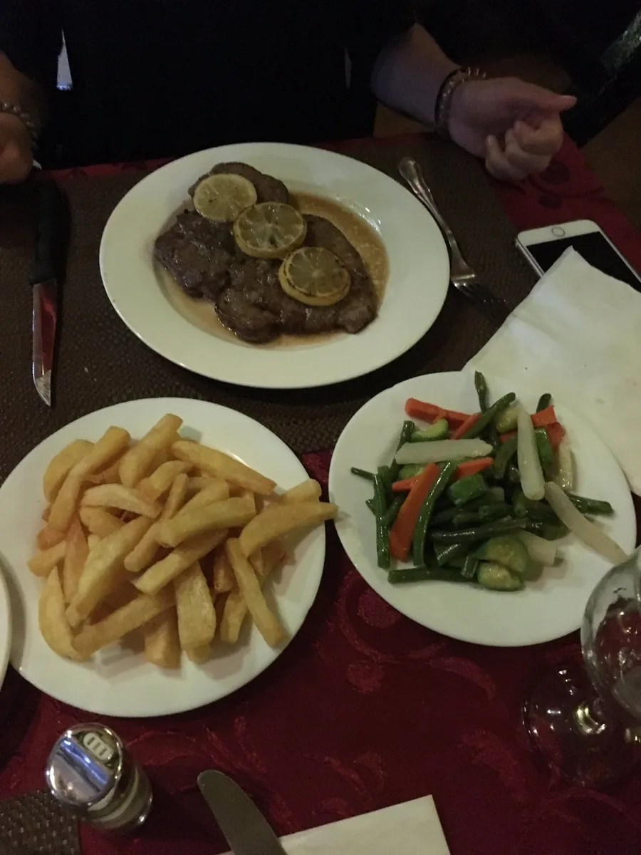 Lemon veal